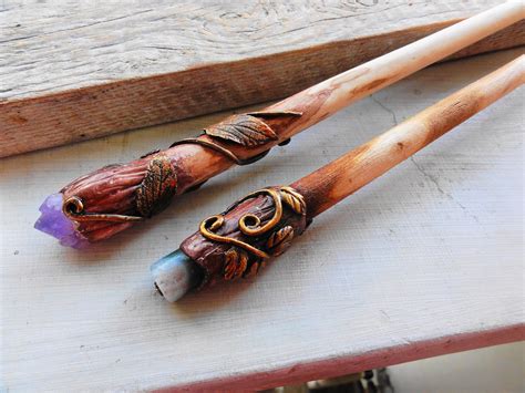 Wooden magic wand